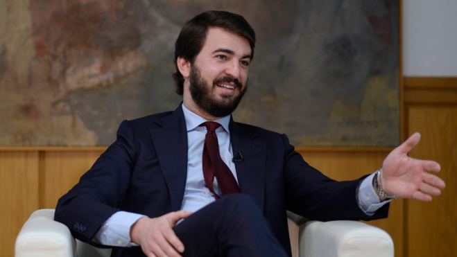 García Gallardo durante una entrevista a la agencia EFE / EFE