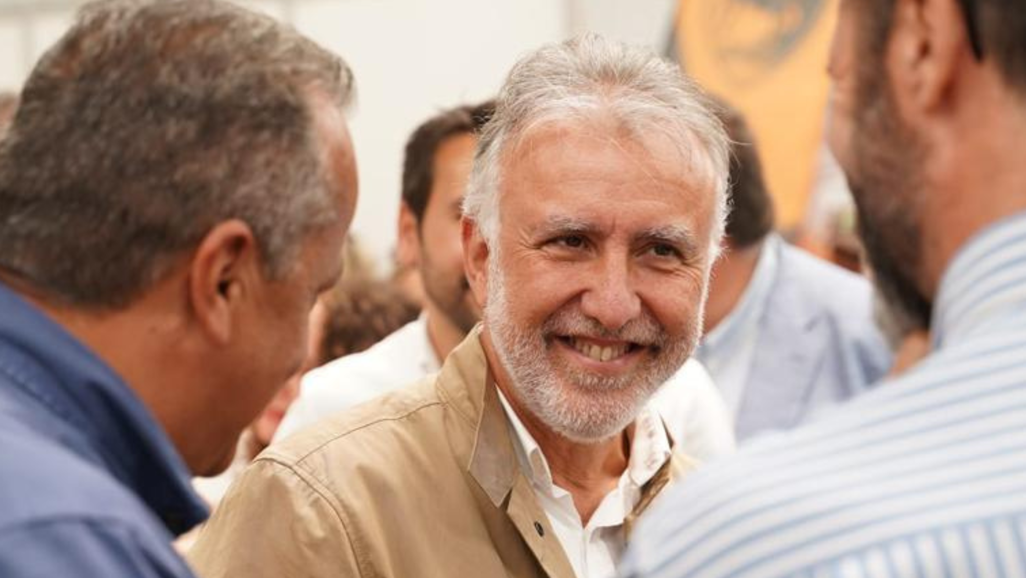 Ángel Víctor Torres en su visita a FEAGA / PSOE Ángel Víctor Torres en su visita a FEAGA / PSOE