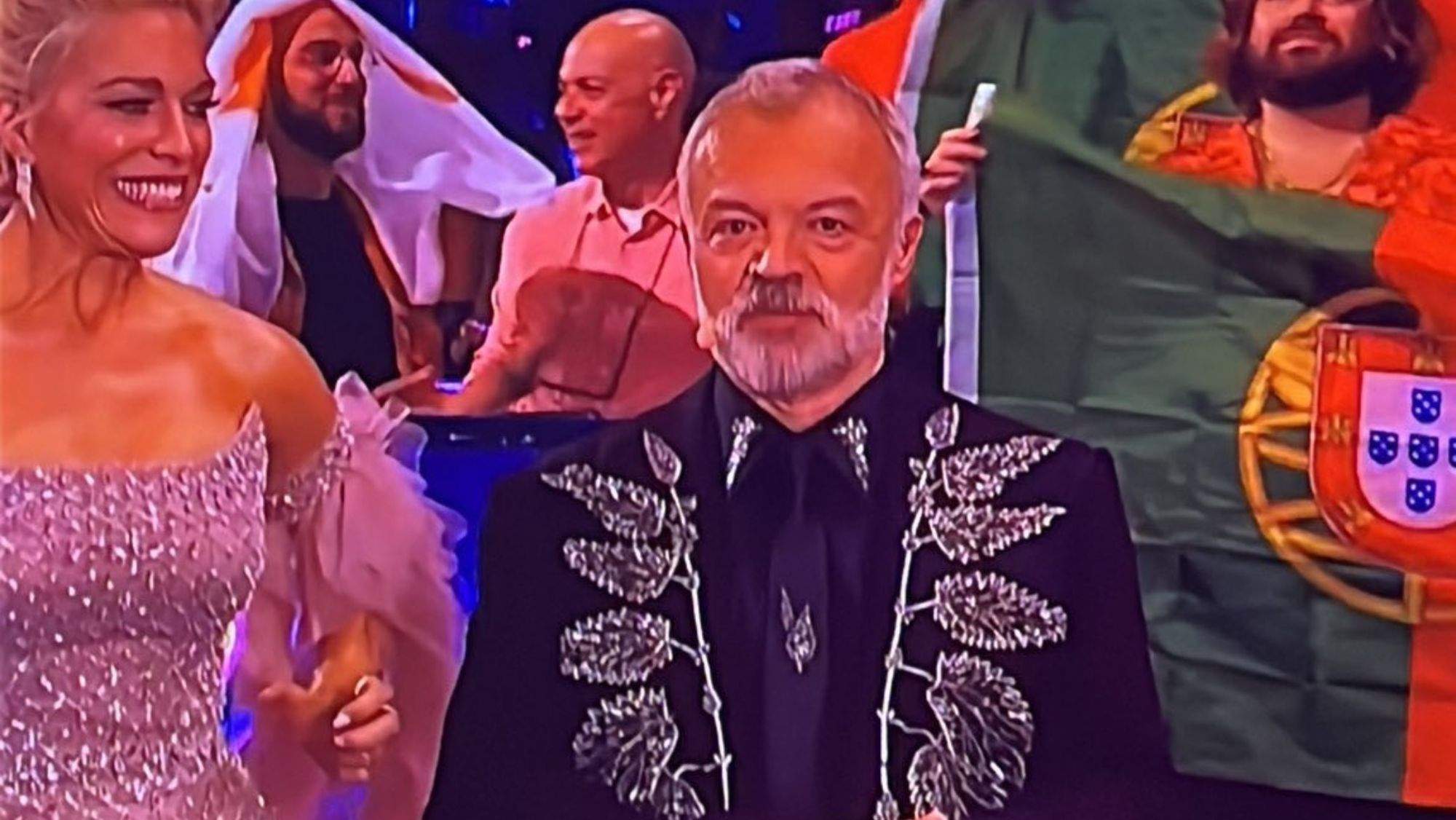 El presentador irlandés Graham Norton y su parecido razonable con Pepe Benavente en la gala de Eurovisión / 