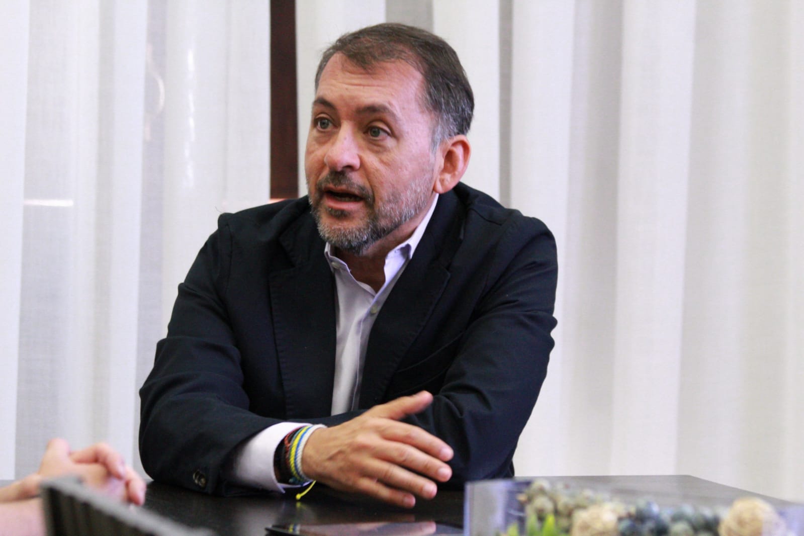 El alcalde de Santa Cruz, José Manuel Bermúdez./ AH - ÁLVARO OLIVER