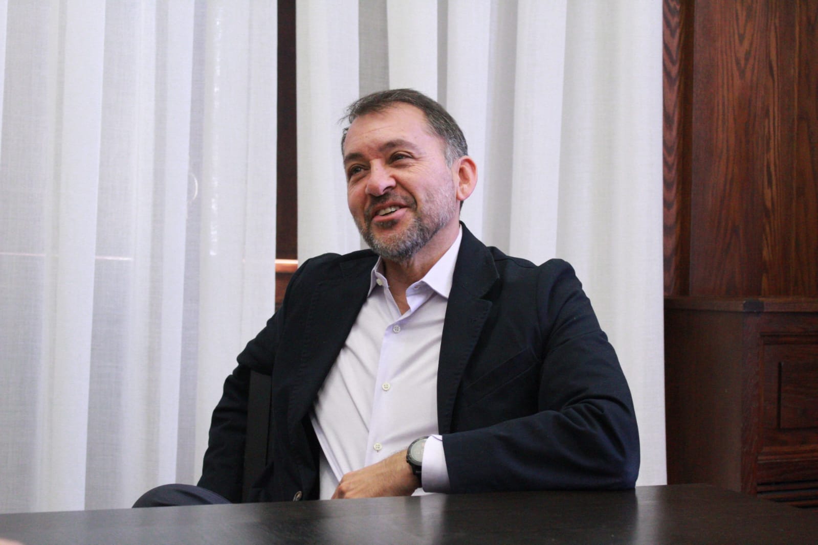 El alcalde de Santa Cruz, José Manuel Bermúdez./ AH - ÁLVARO OLIVER