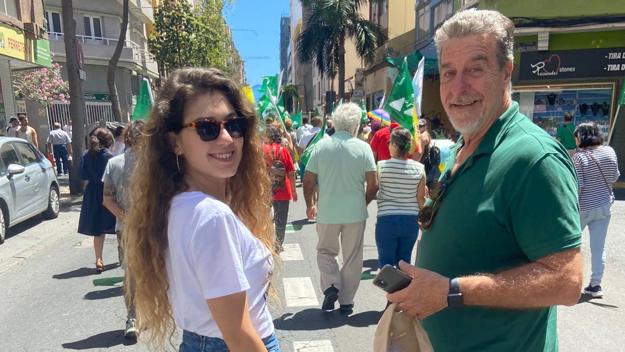 Mar Domínguez y Paco Vaquero, candidatos al Ayuntamiento de Las Palmas de Gran Canaria / DRAGO VERDES CANARIAS