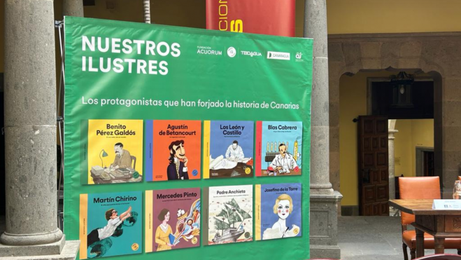 Colección 'Nuestros Ilustres' de Vegueta Ediciones / ATLÁNTICO HOY