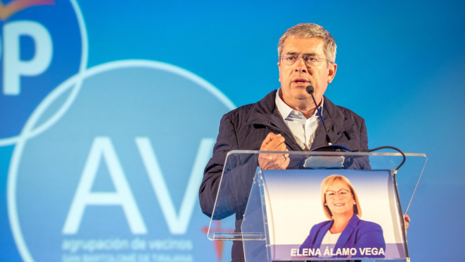 Marco Aurelio Pérez, candidato del PP a la alcaldía de San Bartolomé de Tirajana / PARTIDO POPULAR Marco Aurelio Pérez, candidato del PP a la alcaldía de San Bartolomé de Tirajana / PARTIDO POPULAR
