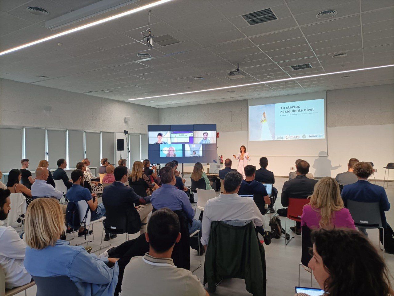 Jornadas “Demo Day” en el marco de Startups Growth, impulsado por la Cámara de Comercio de Santa Cruz de Tenerife y el Cabildo./ CEDIDA
