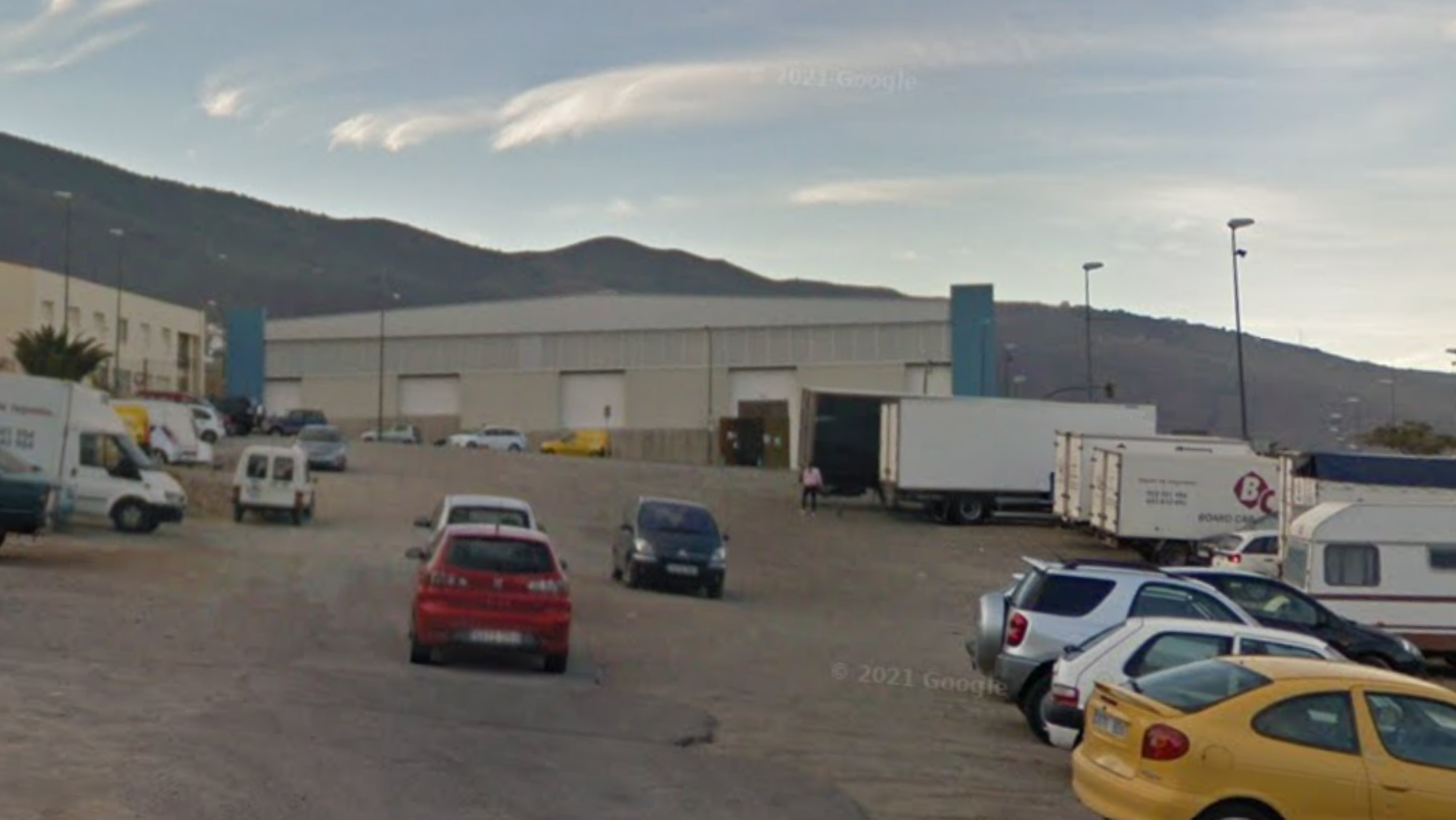 Imagen del terreno donde se ubicará el Centro Deportivo de Candelaria. / GOOGLE