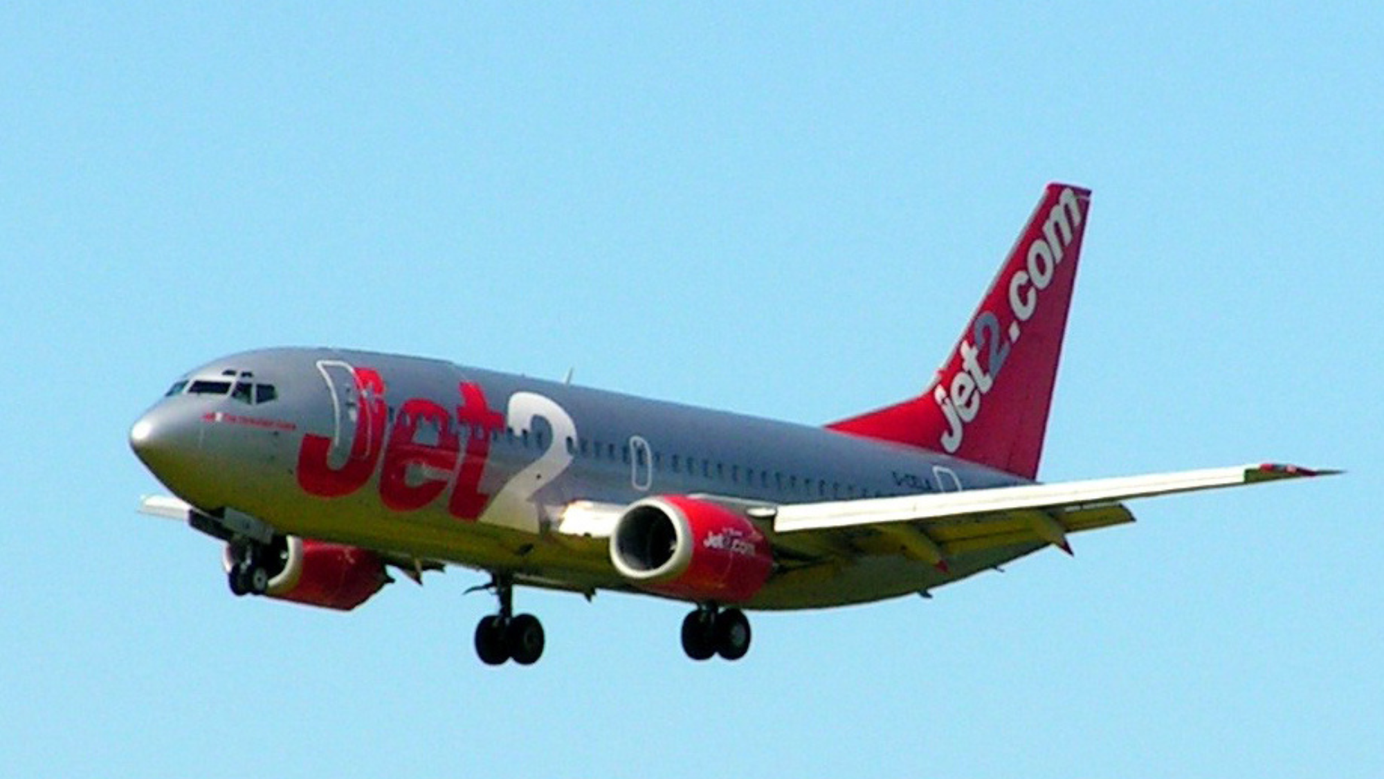 Un avión de la compañía británica Jet2.com / JET2