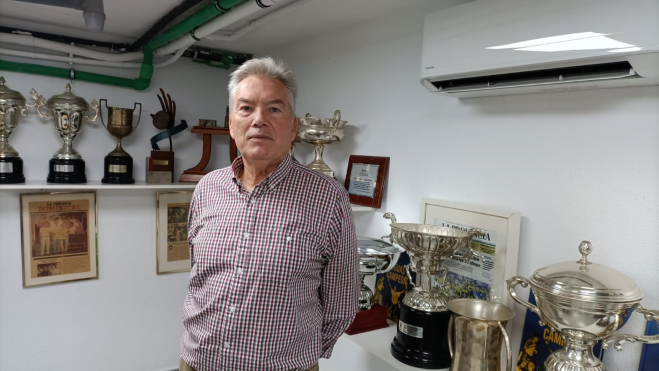 Juan Ruiz, presidente del CV Guaguas. / AH