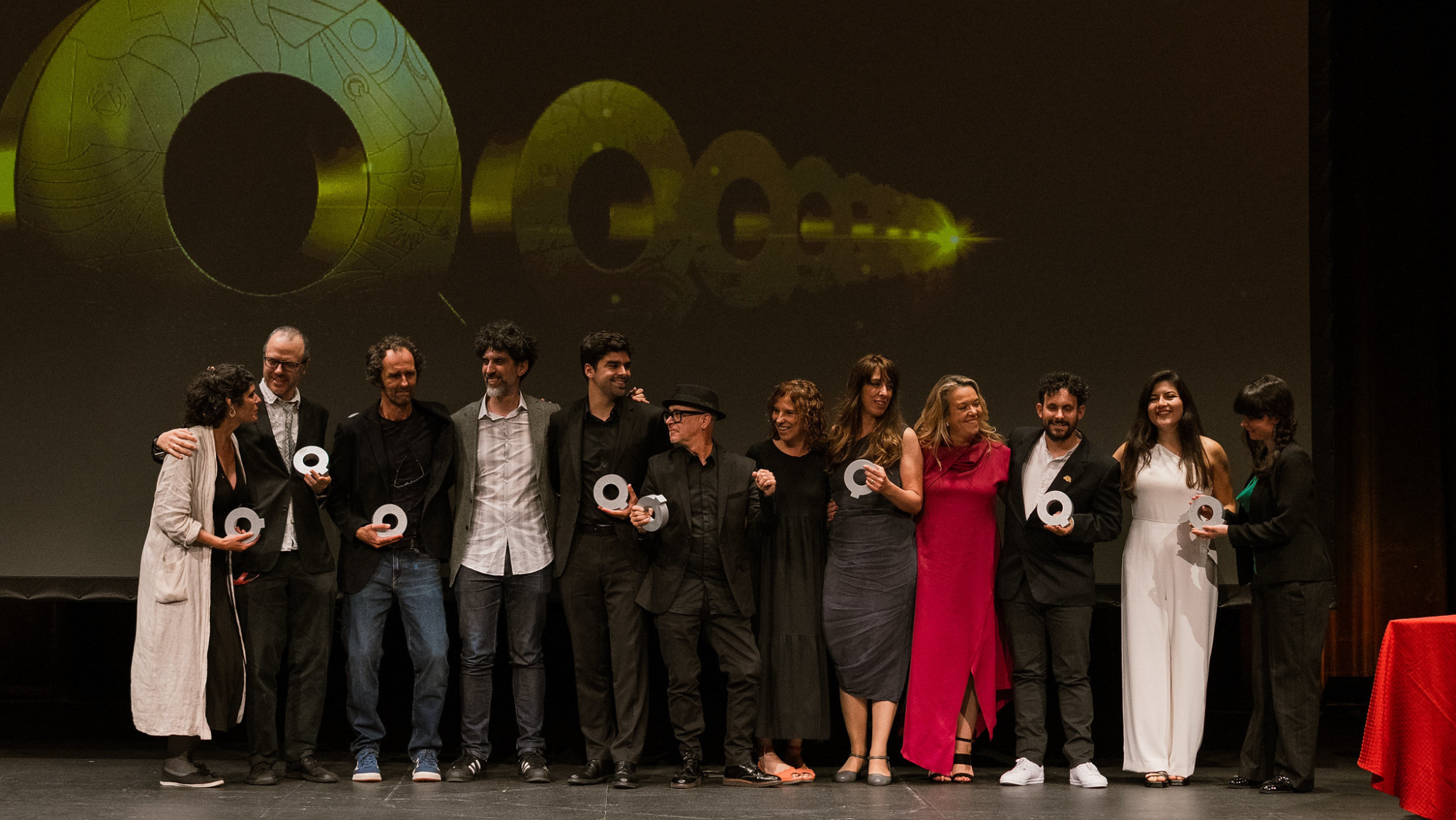 Galardonados de la última edición de los Premios Quirino, festival de animación. / CABILDO DE TENERIFE