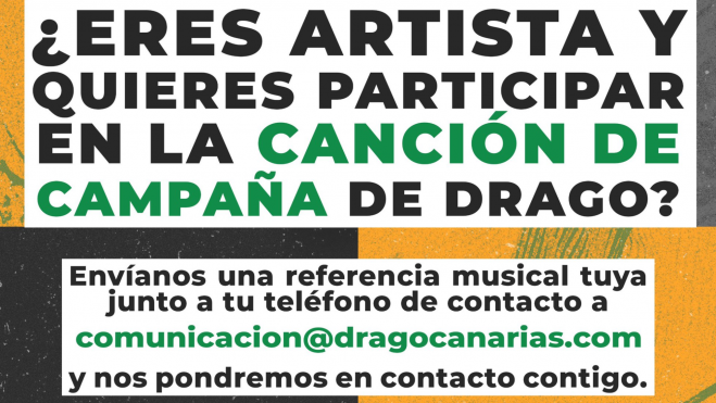 Anuncio del partido para los artistas / DRAGO CANARIAS