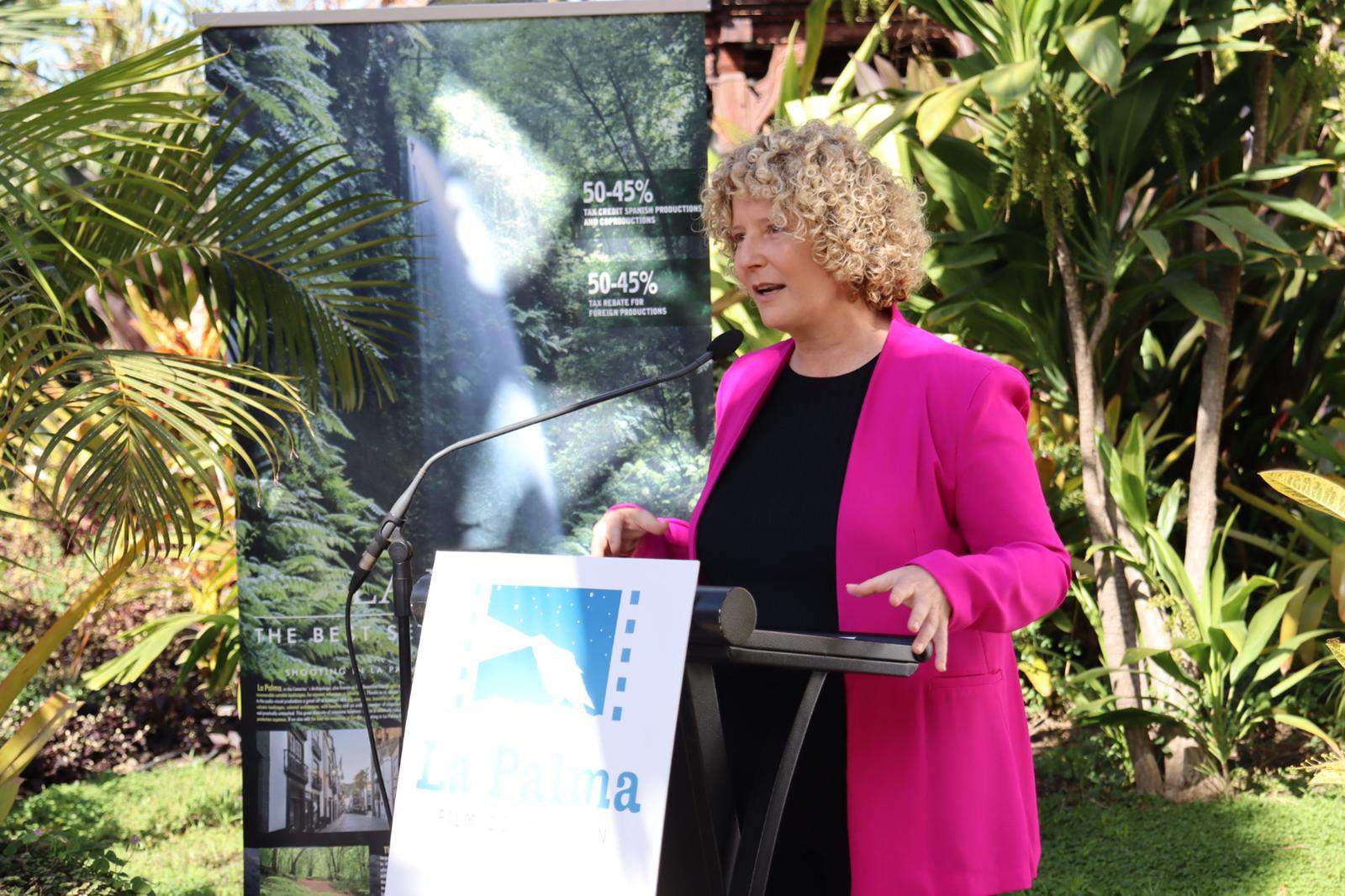 Raquel Díaz, consejera de empleo del Cabildo de La Palma./ CEDIDA Raquel Díaz, consejera de empleo del Cabildo de La Palma./ CEDIDA