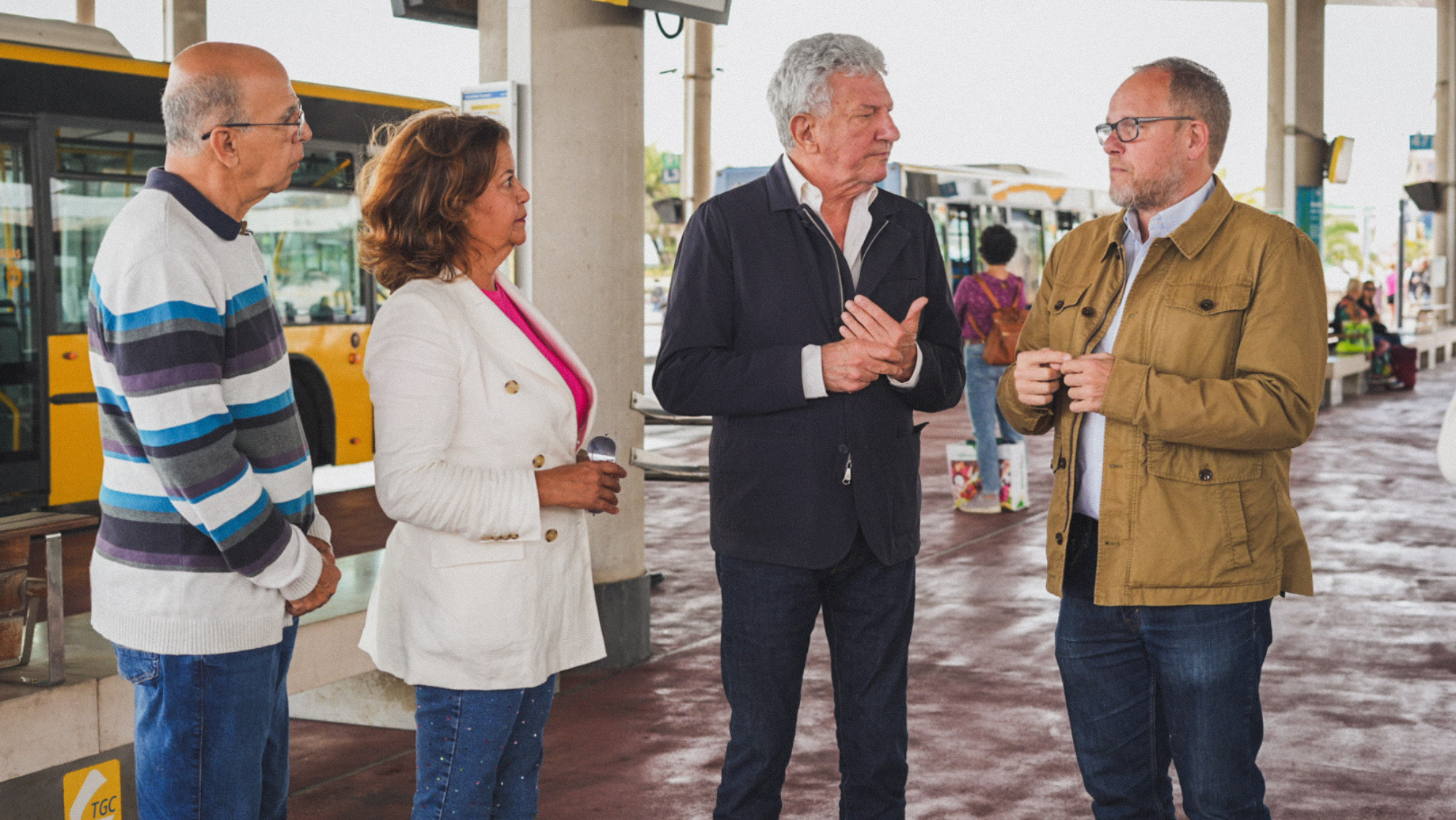 Pedro Quevedo, José Eduardo Ramírez y Mari Carmen Reyes / NUEVA CANARIAS