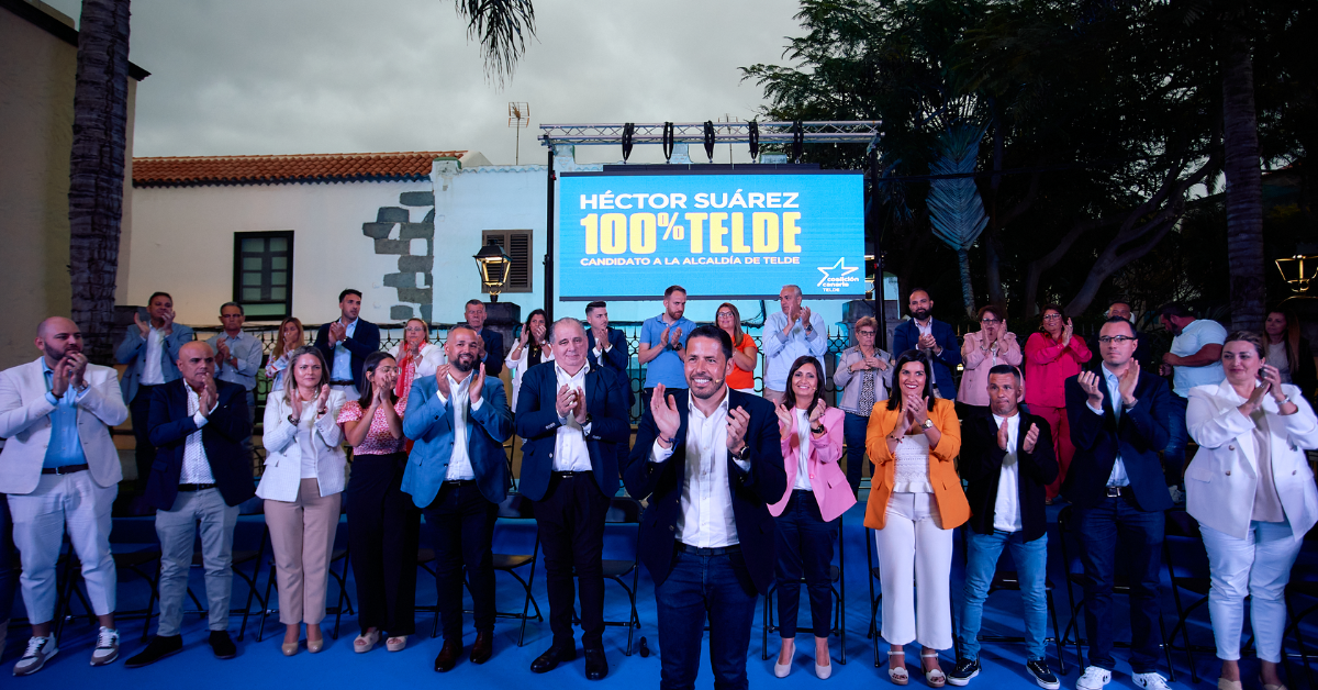 Héctor Suárez, el candidato que lidera un proyecto centrado al 100% en Telde. / CEDIDA