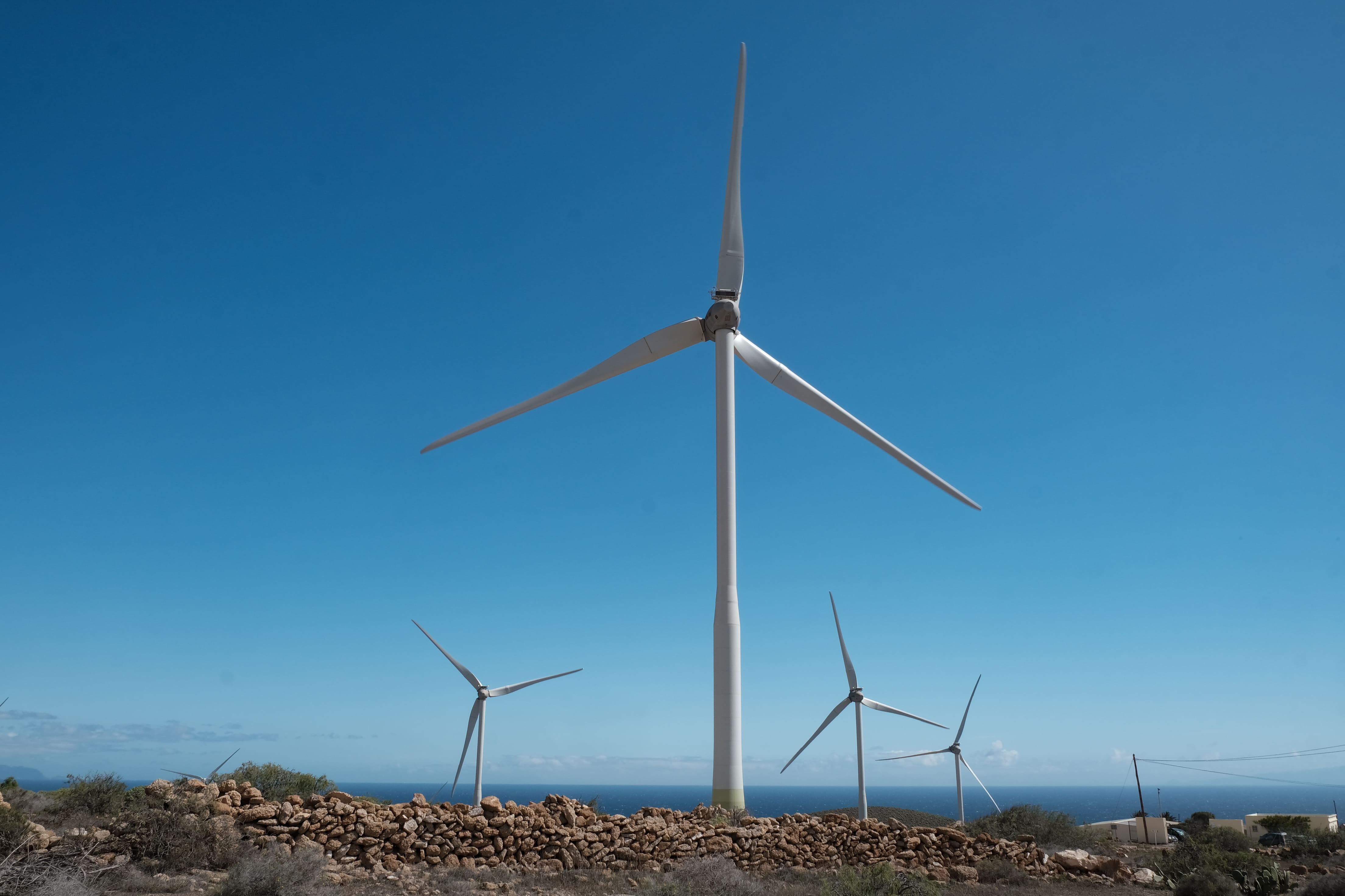 Energía eólica en Canarias./ CEDIDA