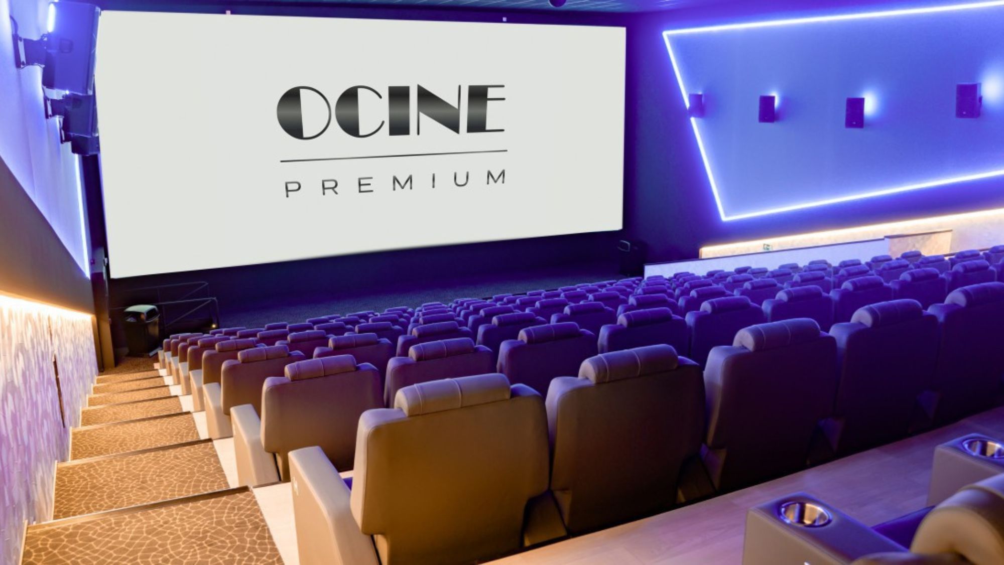 Una de las salas de Ocine Premium 7 Palmas. / Ocine