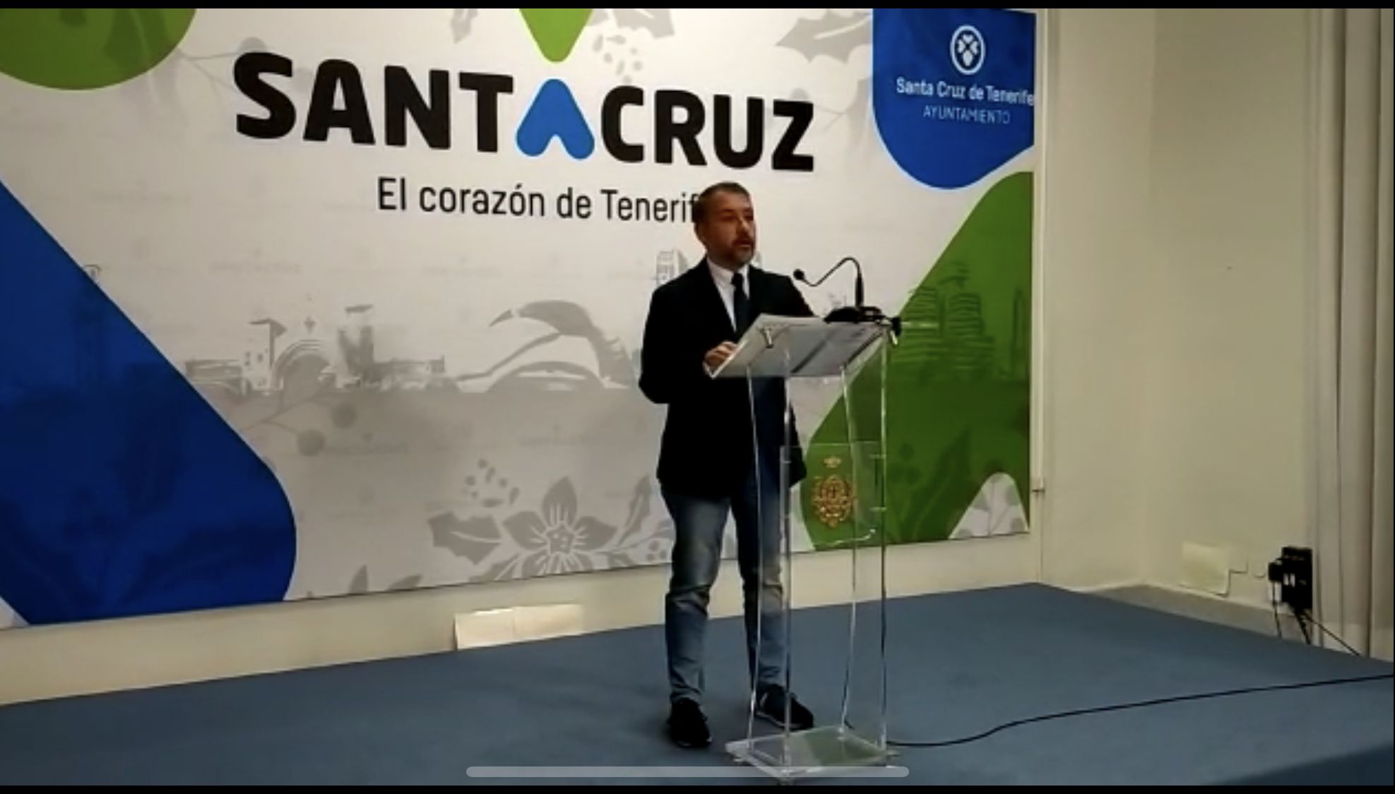 El alcalde de Santa Cruz de Tenerife, José Manuel Bermúdez./ AH