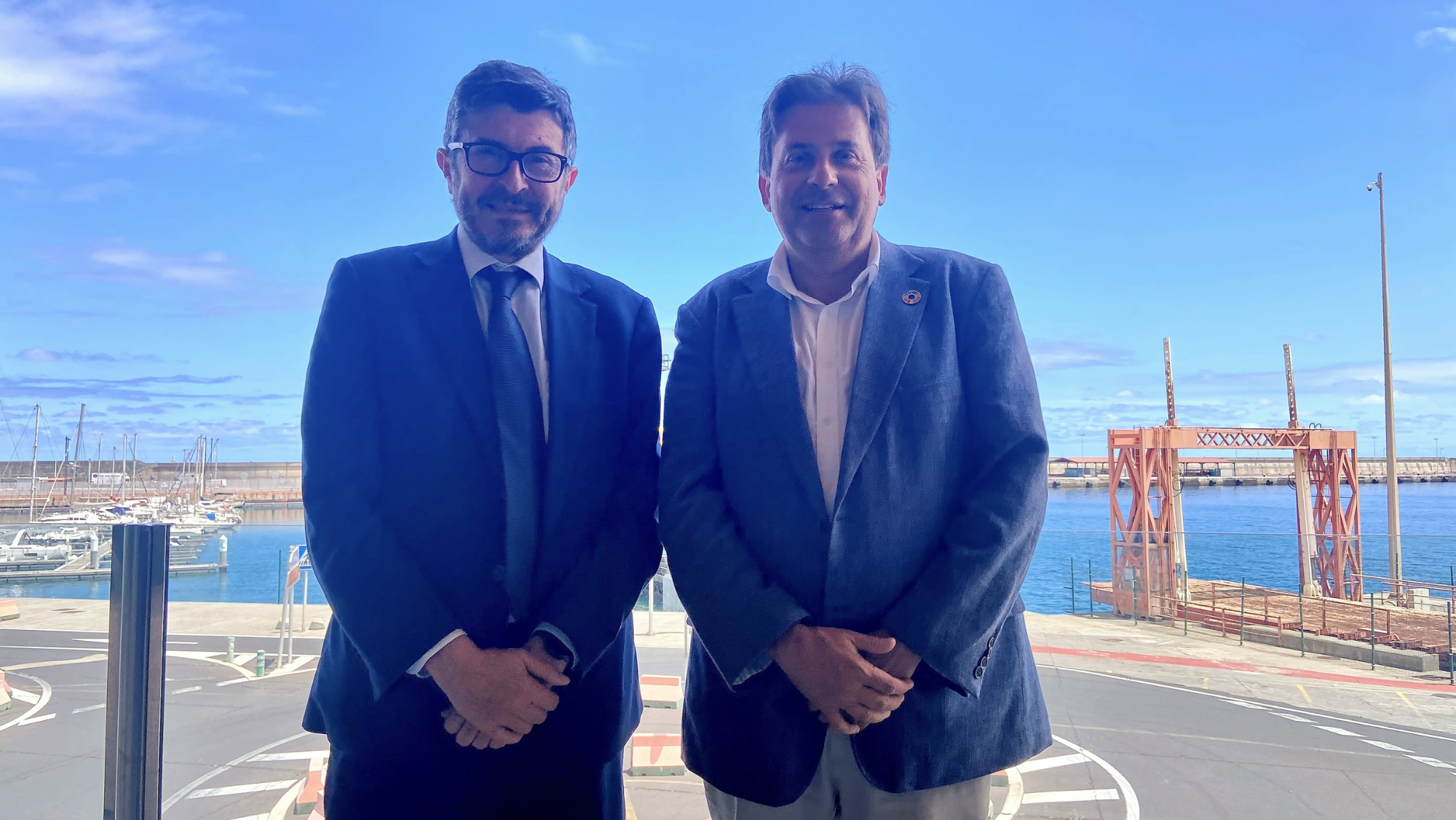 Álvaro Rodríguez Dapena y Luis Ibarra / AUTORIDAD PORTUARIA DE LAS PALMAS