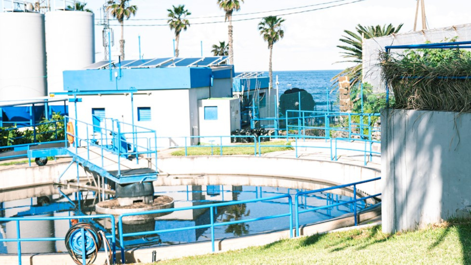 Depuradora de la Punta del Hidalgo./ CEDIDA