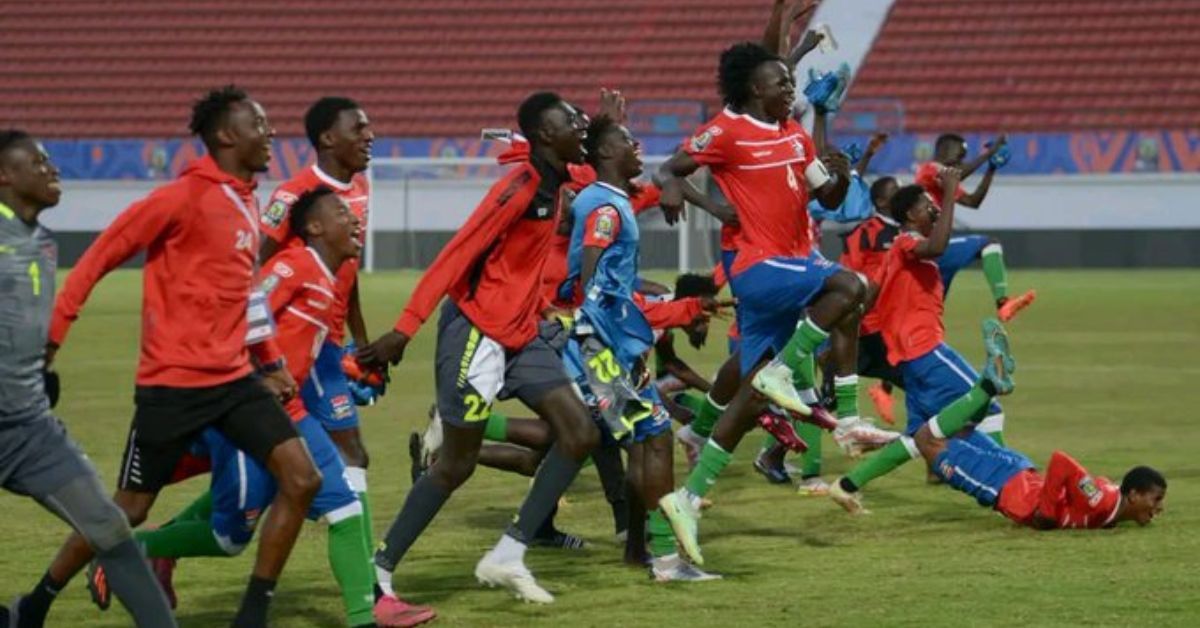 Gambia quiere prolongar en el Mundial sub-20 de Argentina un gran año a nivel competitivo, en el que en marzo de proclamaron subcampeones de África./ REDES.
