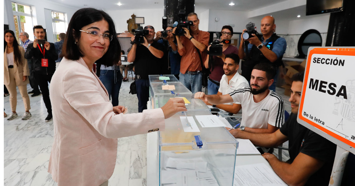 Carolina Darias será investida alcaldesa de Las Palmas de Gran Canaria este sábado. / EFE