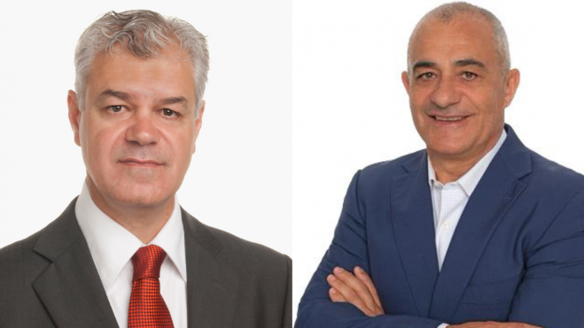 Alpidio y Javier Armas. / MONTAJE AH