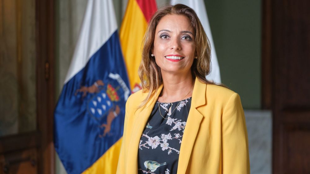 Gladis de León León, número dos de la lista de Coalición Canaria en Santa Cruz de Tenerife./ AYTO. SC