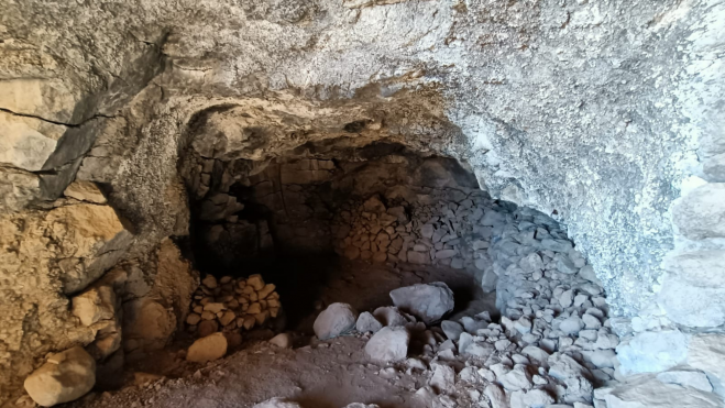 Primer habitáculo en la primera cueva / ATLÁNTICO HOY -MARCOS MORENO