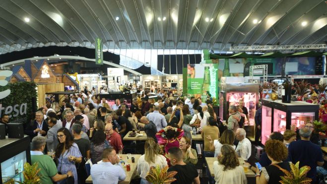 Estands en el Recinto Ferial con motivo del GastroCanarias. / CEDIDA Estands en el Recinto Ferial con motivo del GastroCanarias. / CEDIDA