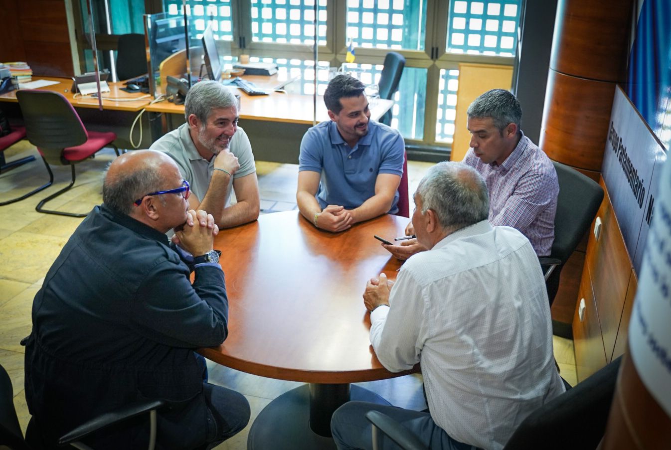 Reunión CC-AHI. / COALICIÓN CANARIA