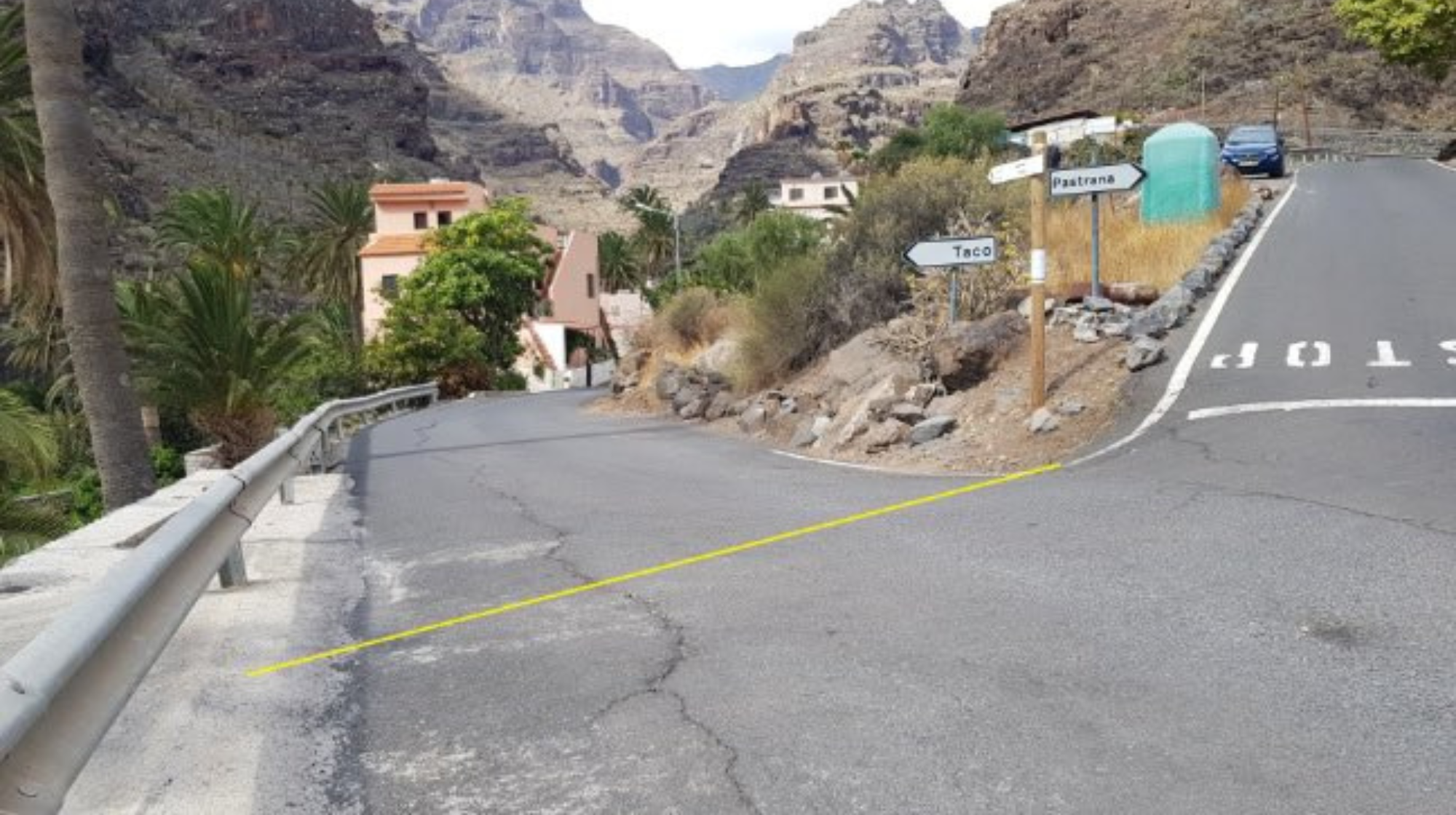 Cruce de Pastrana en San Sebastián de La Gomera./ CEDIDA