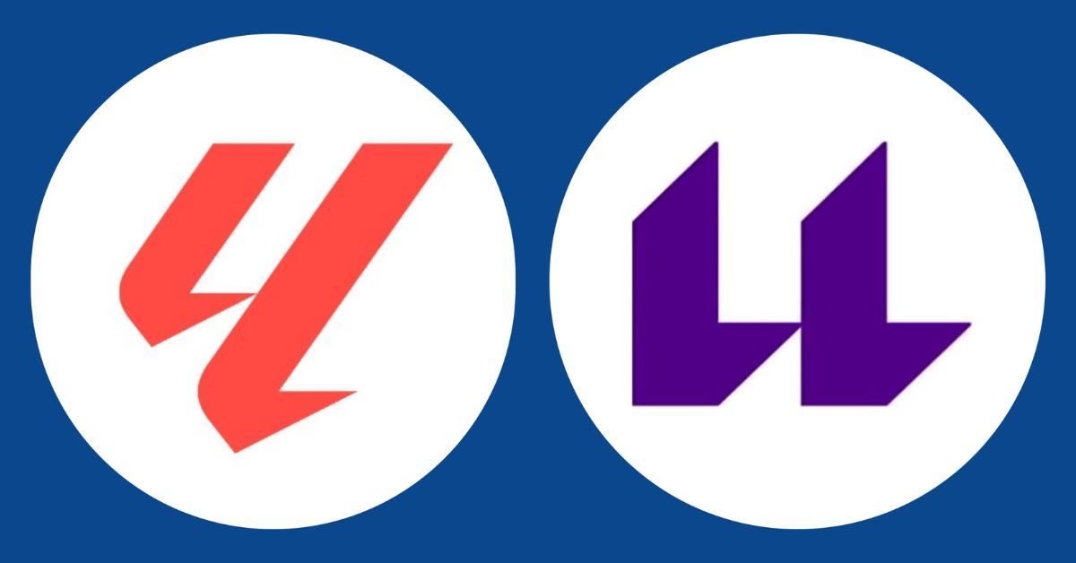 El nuevo logotipo de LaLiga representa la silueta de un jugador y el brazo de un aficionado celebrando un gol pero a muchos tinerfeños les recuerda a la Universidad de La Laguna./ REDES.