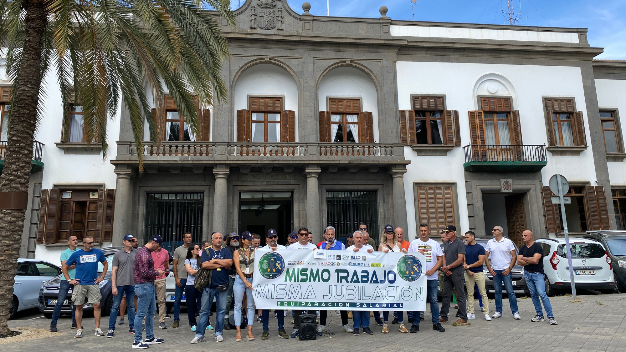 Manifestación de la Plataforma por una Jubilación Digna y la plena Equiparación Salarial/ ATLÁNTICO HOY Manifestación de la Plataforma por una Jubilación Digna y la plena Equiparación Salarial/ ATLÁNTICO HOY