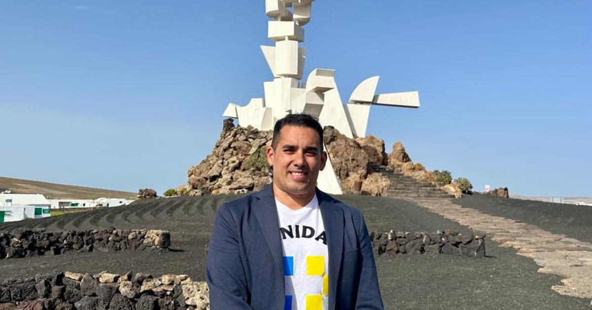 Yoné Caraballo, nuevo parlamentario por Lanzarote. / IMAGEN DE LA RED