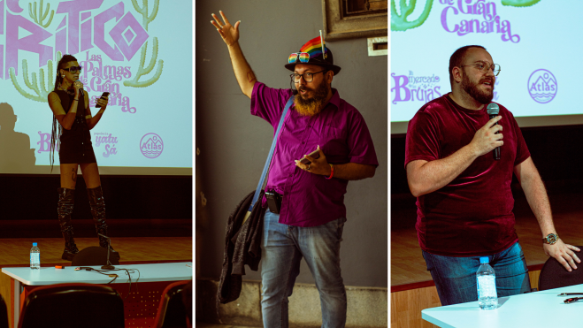 Charlas y actividades del colectivo Orgullo Crítico de Las Palmas de Gran CanariaMONTAJE AH 