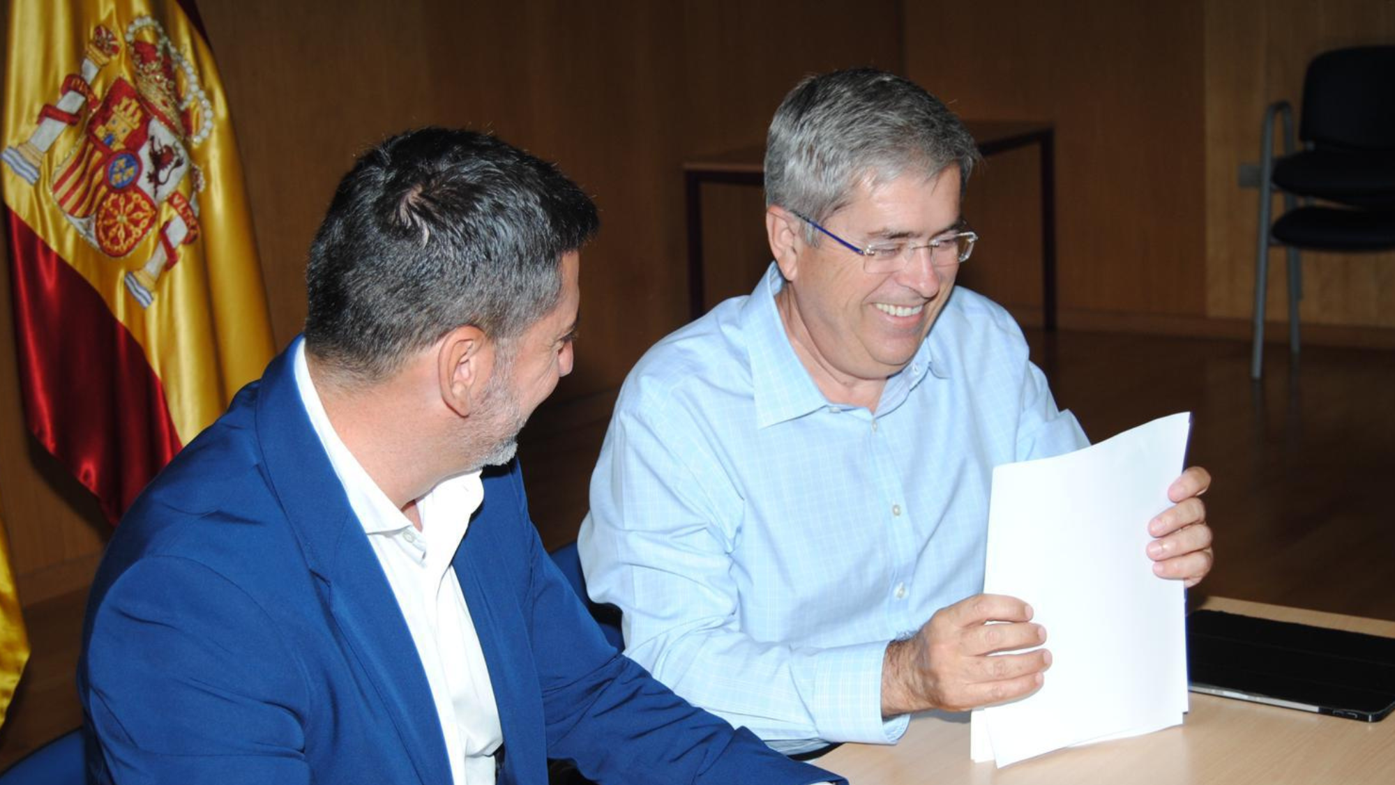 Firma del pacto en San Bartolomé de Tirajana / COALICIÓN CANARIA