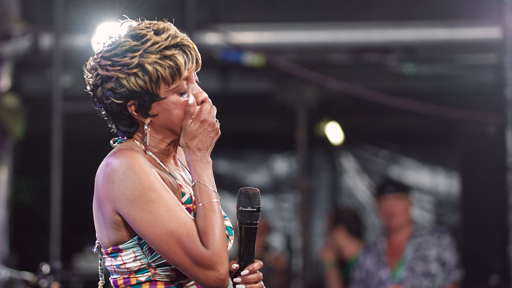 Una de las artistas en el Maspalomas Soul Festival 2022 / AYUNTAMIENTO DE SAN BARTOLOMÉ DE TIRAJANA