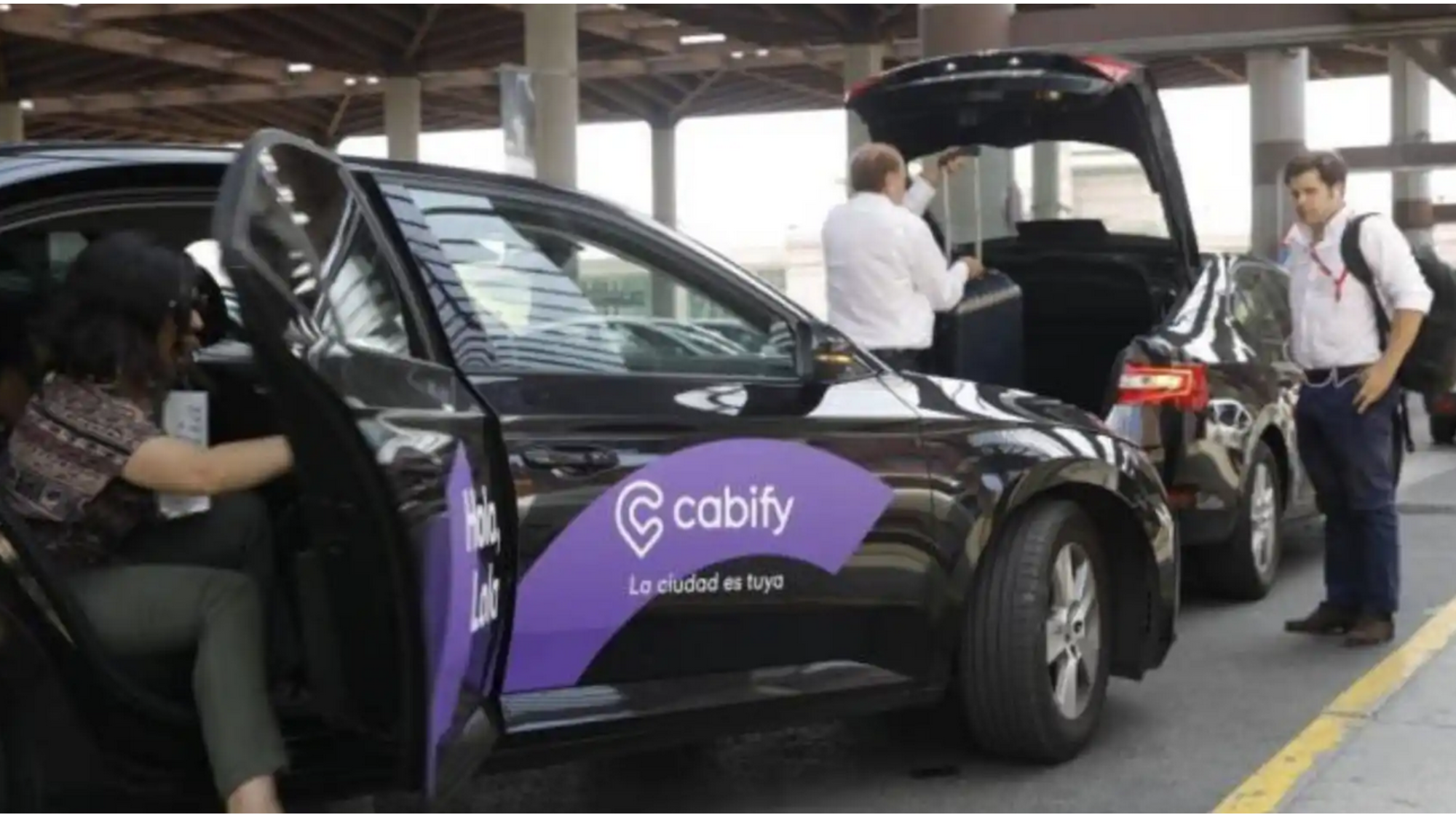   Un vehículo de la VTC Cabify./ CABIFY