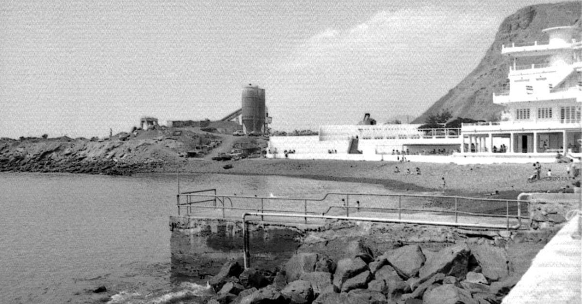 Tanto El Balneario como su playa fueron un punto de encuentro de los chicharreros durante gran parte del siglo XX./ ANTONIO BRITO CORREA.