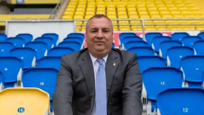 Miguel Ángel Ramírez, presidente de la UD Las Palmas / UD LAS PALMAS