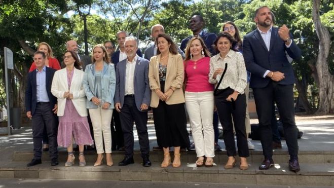 Foto de grupo del equipo del PSOE de cara a las elecciones generales del 23 de julio /AH / Bela Cabrera Foto de grupo del equipo del PSOE de cara a las elecciones generales del 23 de julio /AH / Bela Cabrera