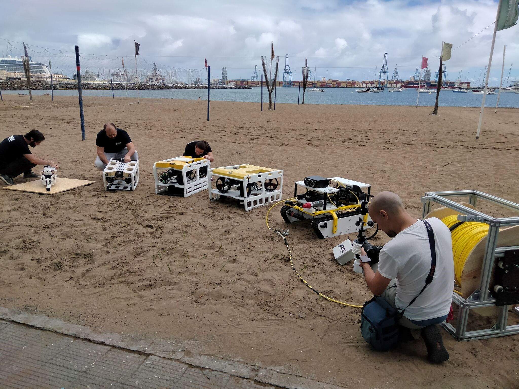 Prueba de 'Subsea Mechatronics' en Las Palmas de Gran Canaria./ CEDIDA