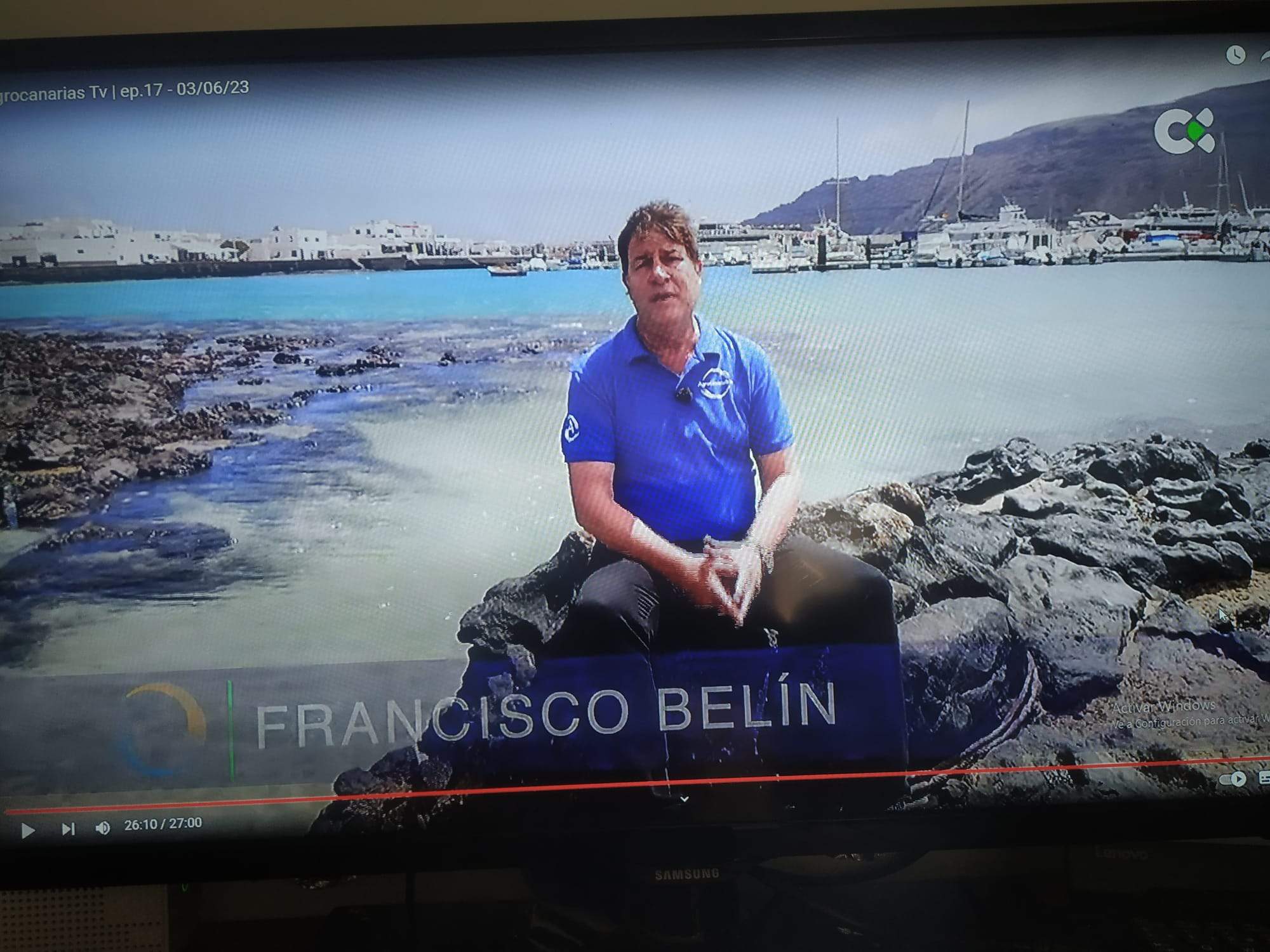 Programa 'Agrocanarias', el programa de gastronomía de Fran Belín, visto en Varsovia./ CEDIDA