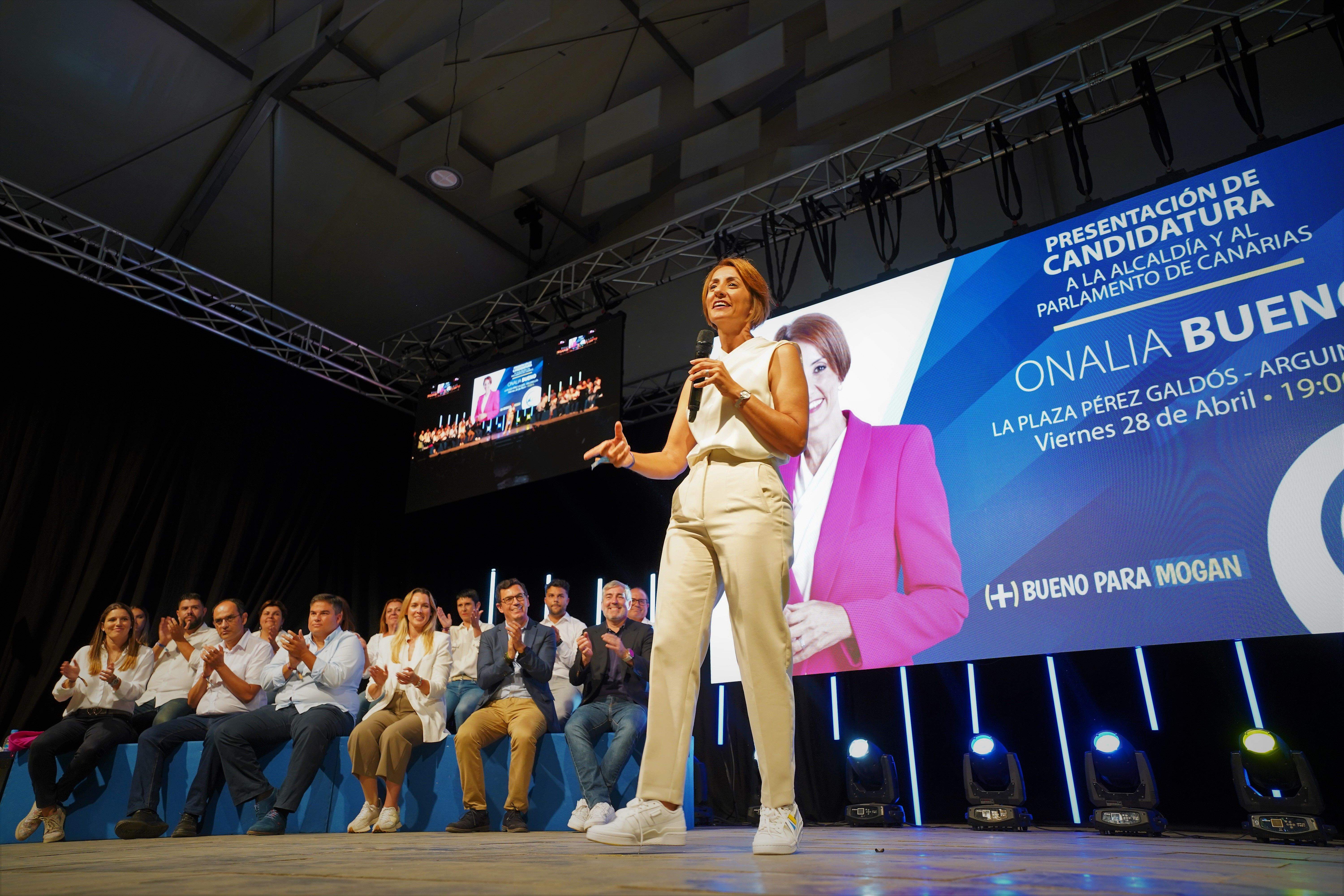 Onalia Bueno: “El 95% de los 38 detenidos este año en Mogán son magrebíes menores de 30 años”. / AH