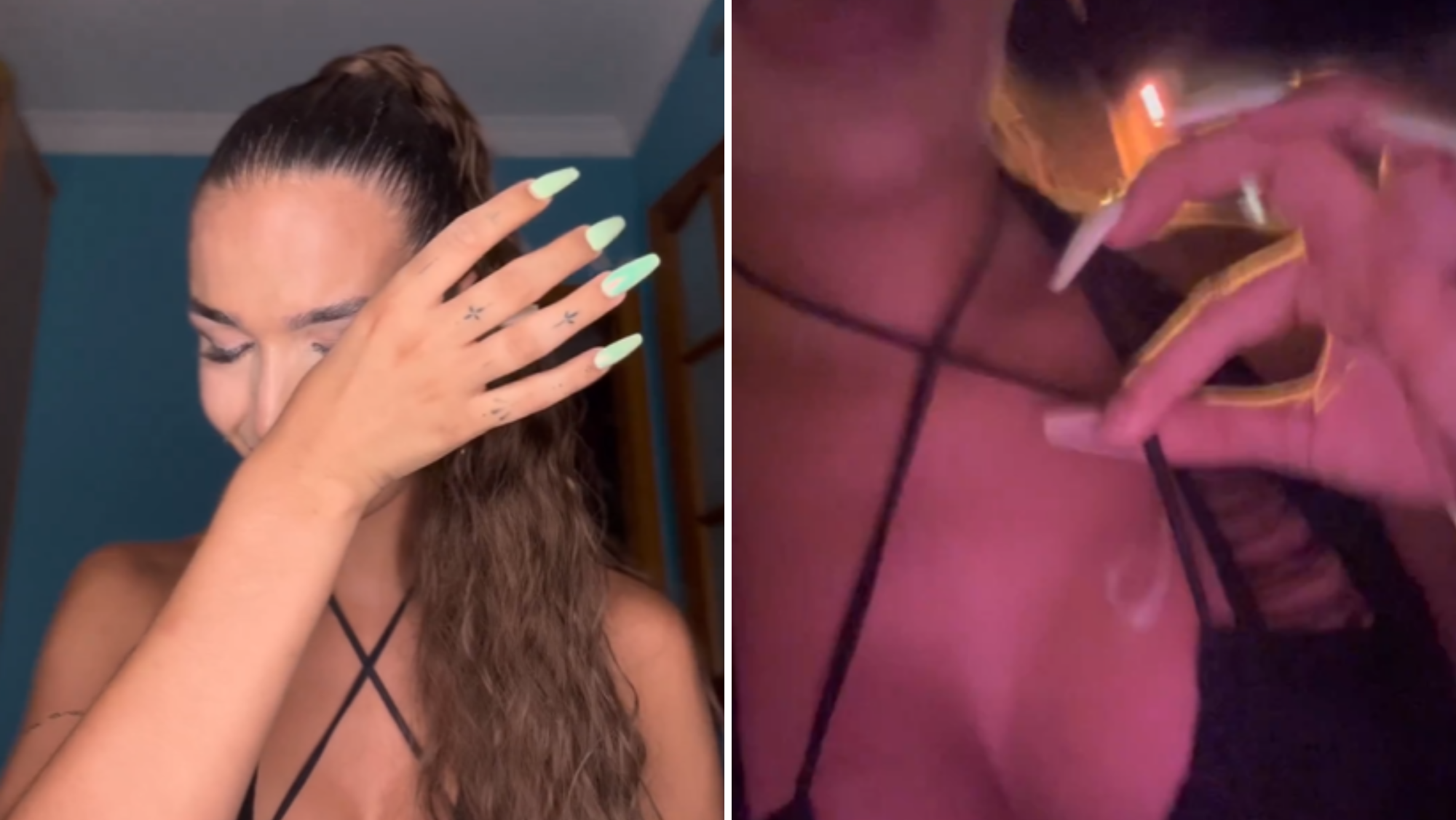 Keyla Suárez, exconcursante de 'La Isla de las Tentaciones' denuncia una agresión tránsfoba durante el Gáldar Pride 2023 / MONTAJE AH