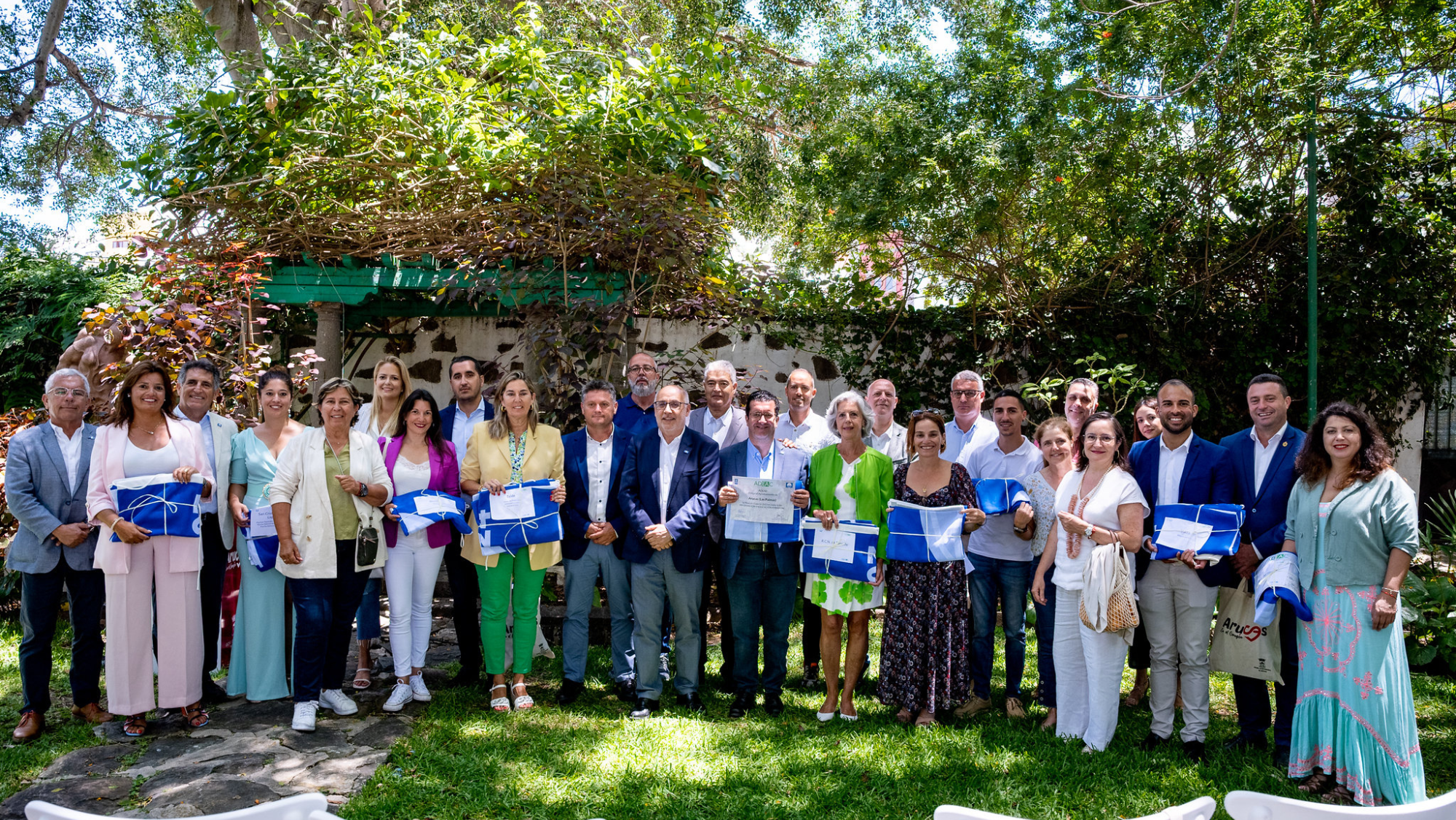 Entrega de banderas azules en Gran Canaria  CABILDO DE GRAN CANARIA