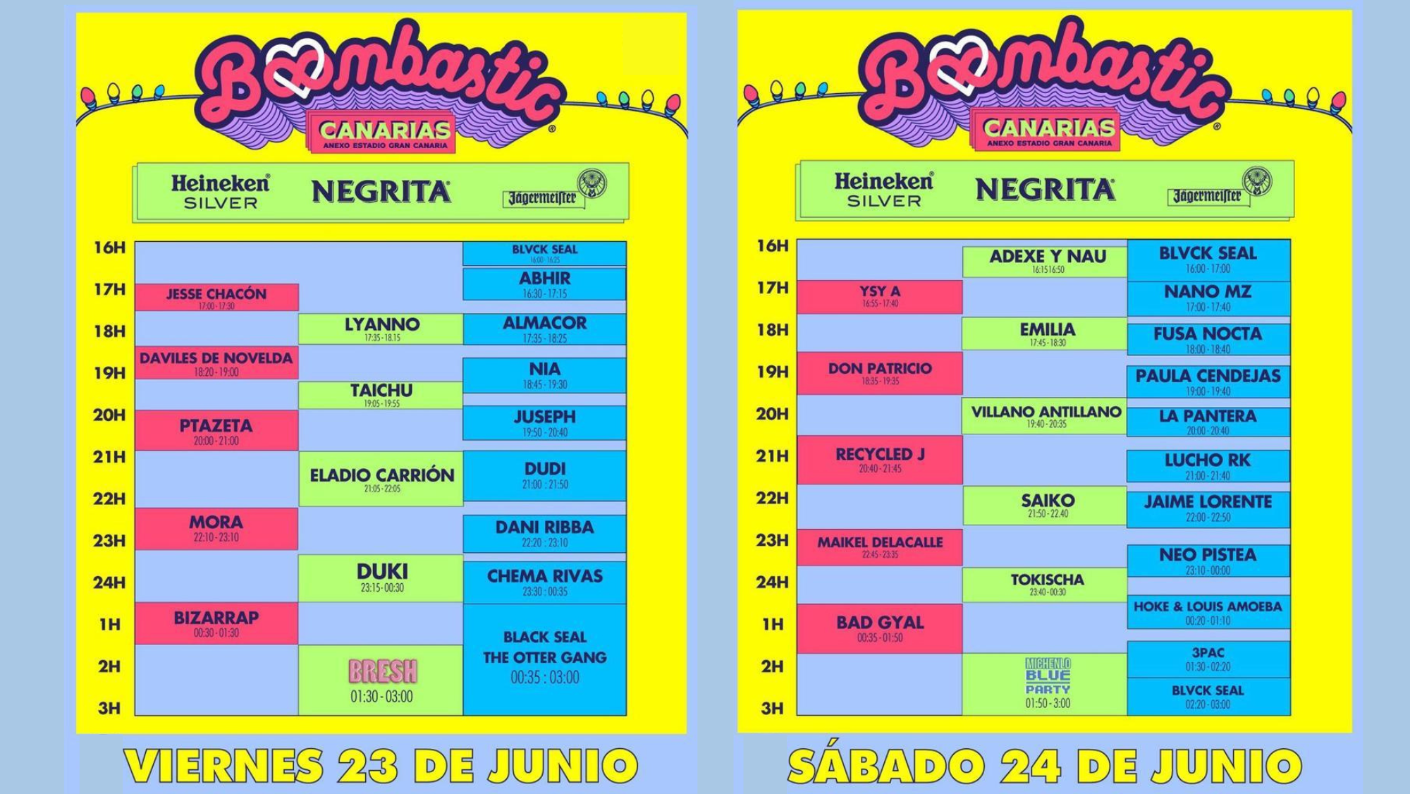 CARTEL BOOMBASTIC CANARIAS / REDES