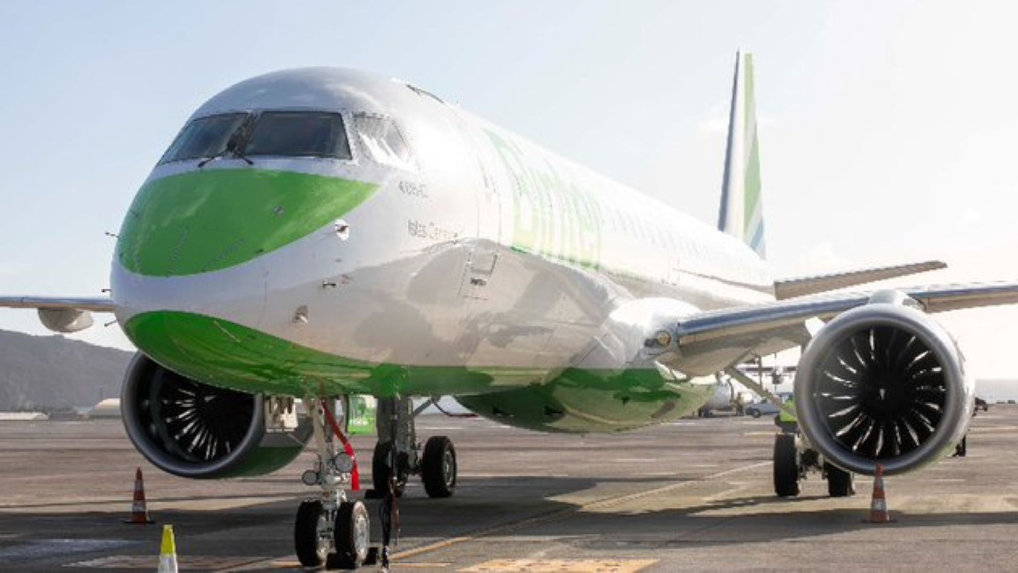 Modelo E195-E2 de Binter Canarias. / BINTER