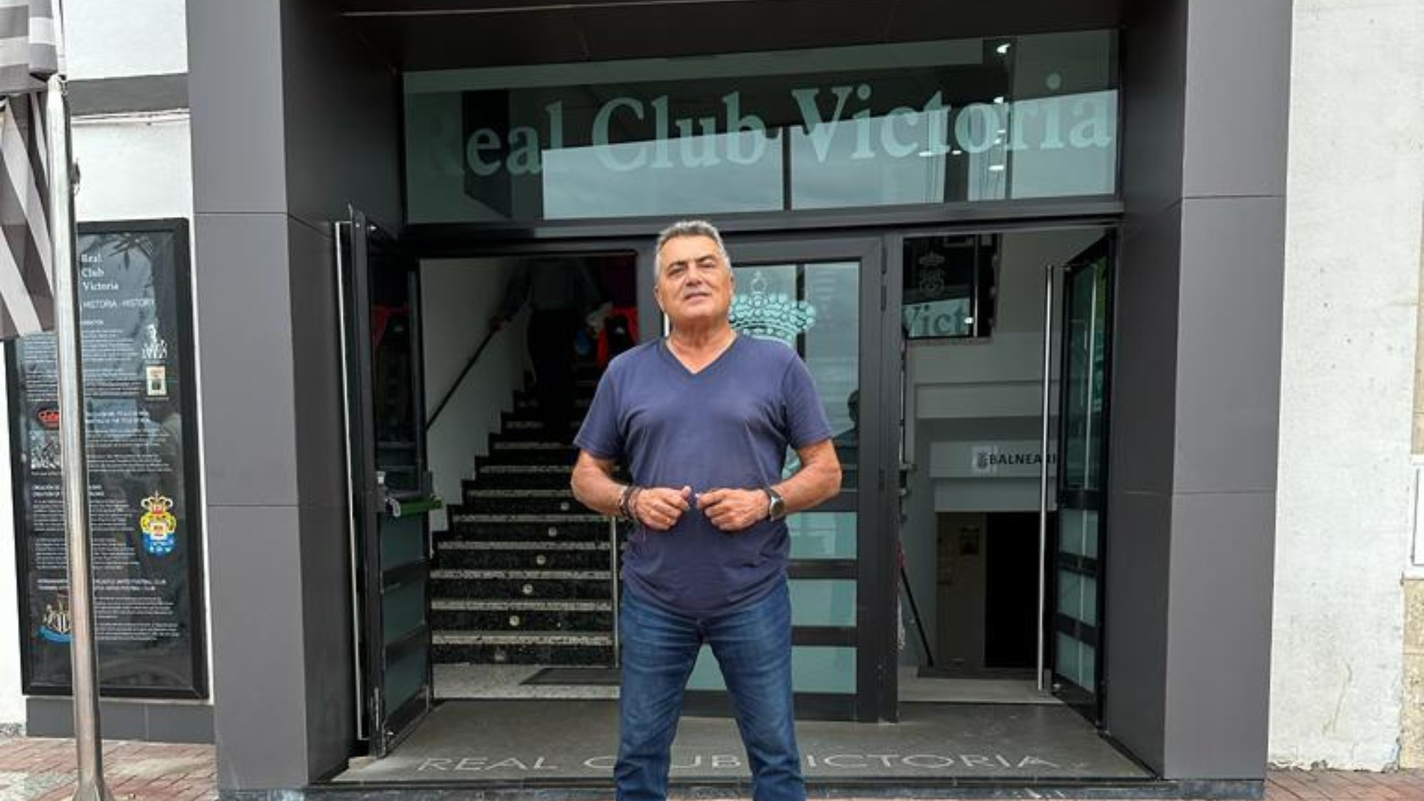 Juan Ortega Machín, candidato al Real Club Victoria / CEDIDA