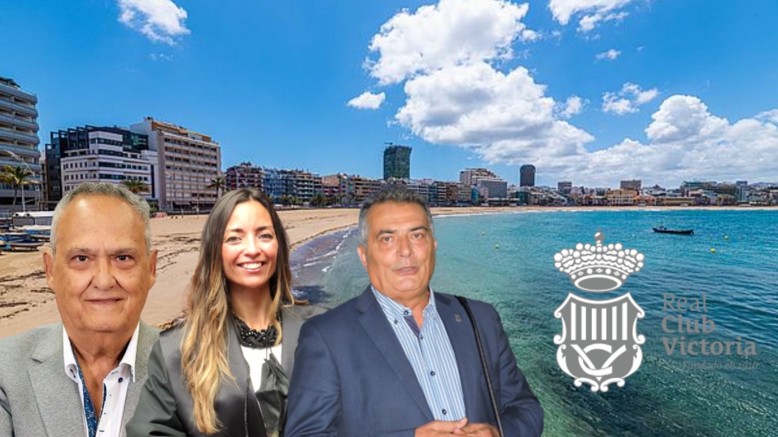 Candidatos a presidir el Real Club Victoria / MONTAJE AH