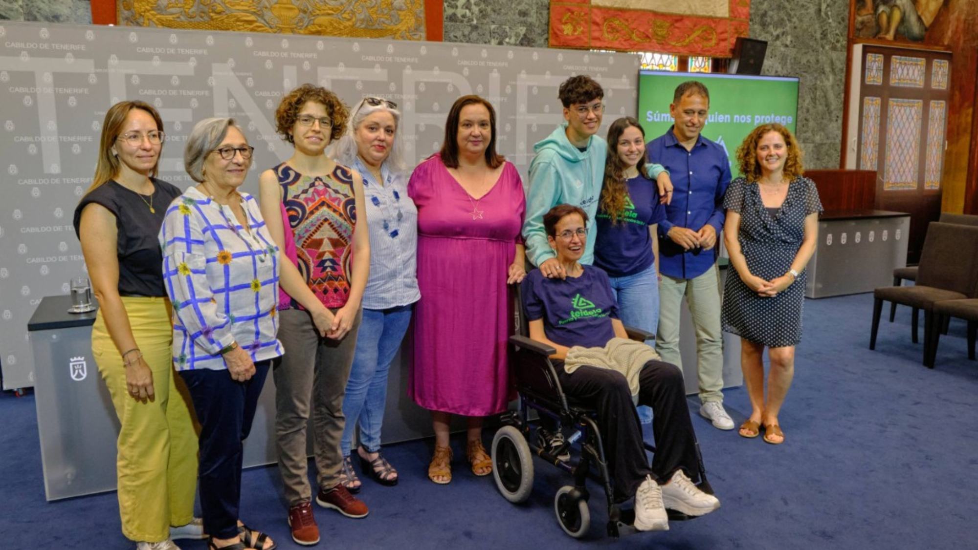 Tenerife contará con el primer servicio de atención domiciliaria especializada de Canarias para personas con ELA / CABILDO DE TENERIFE 